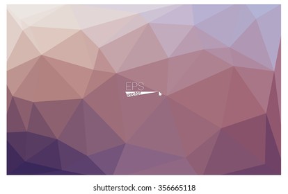Multicolor pink, yellow geometric rumpled triangular low poly origami style gradient illustration graphic background. Vector polygonal design for your business.