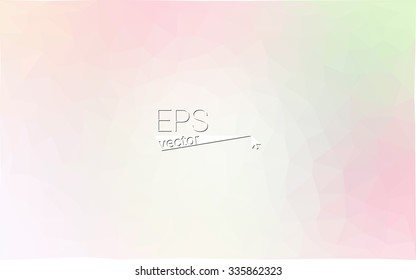Multicolor pink, yellow, orange  geometric rumpled triangular low poly style gradient illustration graphic background. Vector polygonal design for your business.