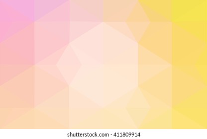 Multicolor pink, yellow polygonal illustration, which consist of triangles. Geometric background in Origami style with gradient. Triangular design for your business. Multicolor pink, yellow polygonal illustration, which consist of triangles. Geometric background in Origami style with gradient. Triangular design for your business.
