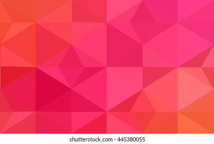 Multicolor pink, yellow polygonal illustration, which consist of triangles. Geometric background in Origami style with gradient. Triangular design for your business. Multicolor pink, yellow polygonal illustration, which consist of triangles. Geometric background in Origami style with gradient. Triangular design for your business.