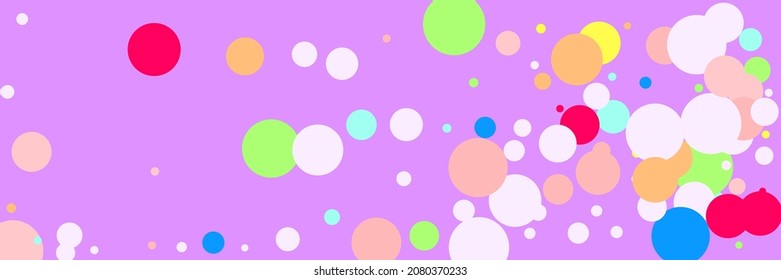 Multicolor Play Red White Color Green Textile. Dark Children Kids Circles Yellow Bright Illustration. Indigo Pink Beige Bordo Pastel Background. Purple Vibrant Rainbow Violet Blue Print.