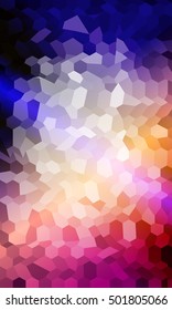 multicolor polygonal background. origami style. vector illustration. for design, brochure, wallpaper
