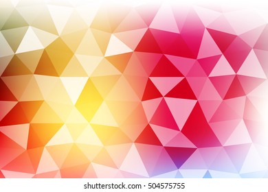 multicolor polygonal background. origami style. vector illustration. for design, presentation, innovation, wallpaper, business