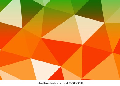 multicolor polygonal geometric banner with rumpled triangular low poly origami style background. vector illustration. for your idea business, wallpaper, web-design.