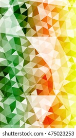 multicolor polygonal geometric banner with rumpled triangular low poly origami style background. vector illustration. for your idea business, wallpaper, web-design.