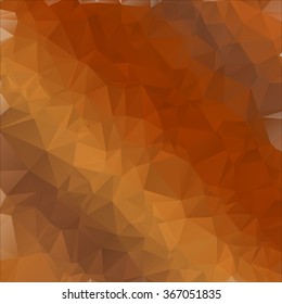Multicolor polygonal illustration. Geometric background. Triangular design in vector