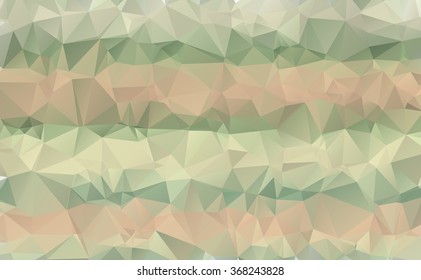 Multicolor polygonal illustration. Geometric background. Triangular design in vector.