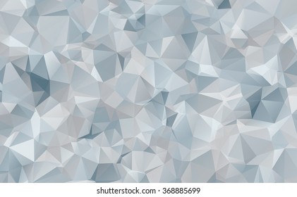 Multicolor polygonal illustration. Geometric background. Triangular design in vector.