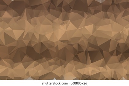 Multicolor polygonal illustration. Geometric background. Triangular design in vector.