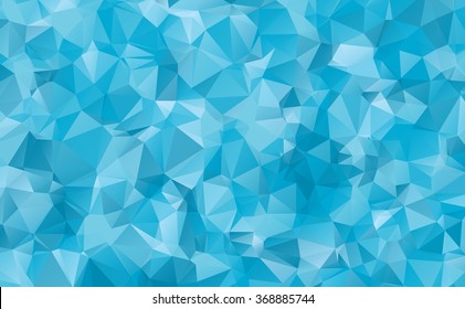 Multicolor polygonal illustration. Geometric background. Triangular design in vector.