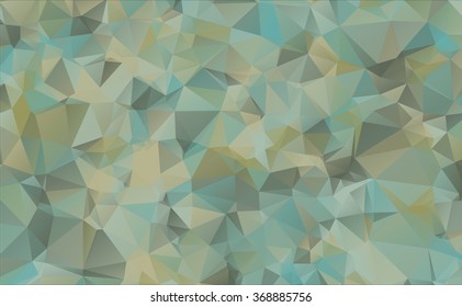 Multicolor polygonal illustration. Geometric background. Triangular design in vector.
