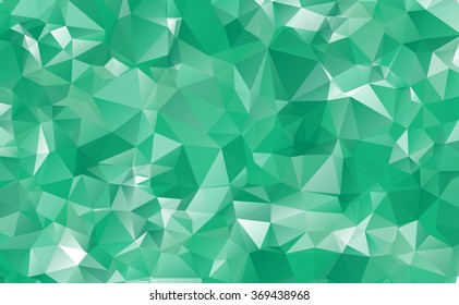 Multicolor polygonal illustration. Geometric background. Triangular design in vector.