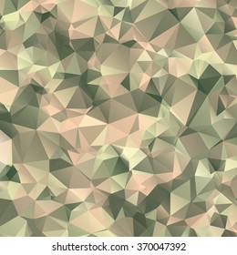 Multicolor polygonal illustration. Geometric background. Triangular design in vector.