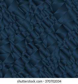 Multicolor polygonal illustration. Geometric background. Triangular design in vector.