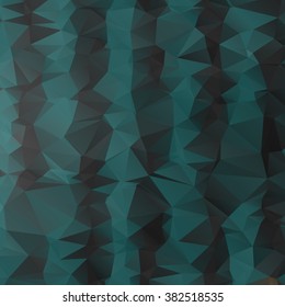 Multicolor polygonal illustration. Geometric background. Triangular design in vector.