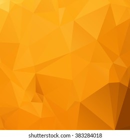 Multicolor polygonal illustration. Geometric background. Triangular design in vector.