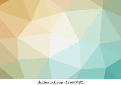 Multicolor polygonal illustration, which consist of triangles. Geometric background in Origami style with gradient. Triangular design for your business. Rainbow, spectrum image.