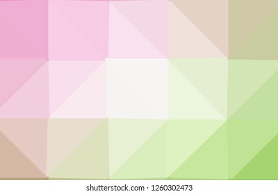Multicolor polygonal illustration, which consist of triangles. Triangular design for your business. Creative geometric background in Origami style with gradient