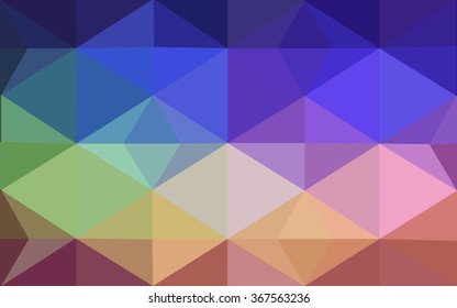 Multicolor polygonal illustration, which consist of triangles. Geometric background in Origami style with gradient. Triangular design for your business. Rainbow, spectrum image. Multicolor polygonal illustration, which consist of triangles. Geometric background in Origami style with gradient. Triangular design for your business. Rainbow, spectrum image.