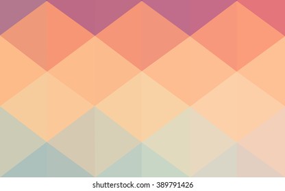 Multicolor polygonal illustration, which consist of triangles. Geometric background in Origami style with gradient. Triangular design for your business. Rainbow, spectrum image.