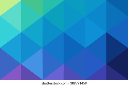 Multicolor polygonal illustration, which consist of triangles. Geometric background in Origami style with gradient. Triangular design for your business. Rainbow, spectrum image.