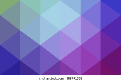 Multicolor polygonal illustration, which consist of triangles. Geometric background in Origami style with gradient. Triangular design for your business. Rainbow, spectrum image.