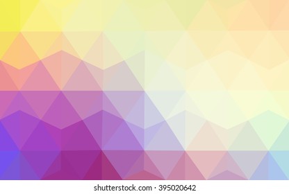 Multicolor polygonal illustration, which consist of triangles. Geometric background in Origami style with gradient. Triangular design for your business. Rainbow, spectrum image. Multicolor polygonal illustration, which consist of triangles. Geometric background in Origami style with gradient. Triangular design for your business. Rainbow, spectrum image.