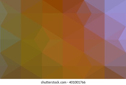 Multicolor polygonal illustration, which consist of triangles. Geometric background in Origami style with gradient. Triangular design for your business. Rainbow, spectrum image.