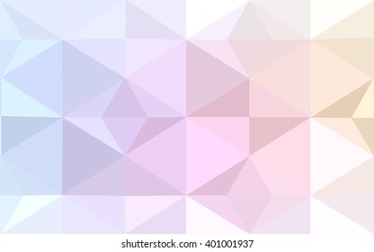 Multicolor polygonal illustration, which consist of triangles. Geometric background in Origami style with gradient. Triangular design for your business. Rainbow, spectrum image.