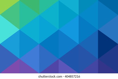 Multicolor polygonal illustration, which consist of triangles. Geometric background in Origami style with gradient. Triangular design for your business. Rainbow, spectrum image.