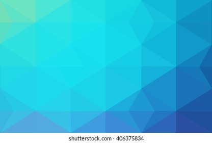 Multicolor polygonal illustration, which consist of triangles. Geometric background in Origami style with gradient. Triangular design for your business. Rainbow, spectrum image.