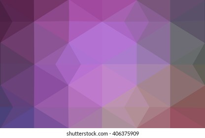 Multicolor polygonal illustration, which consist of triangles. Geometric background in Origami style with gradient. Triangular design for your business. Rainbow, spectrum image.