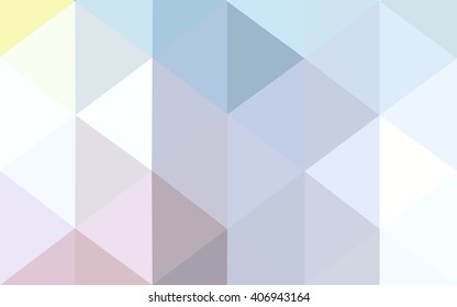 Multicolor polygonal illustration, which consist of triangles. Geometric background in Origami style with gradient. Triangular design for your business. Rainbow, spectrum image.