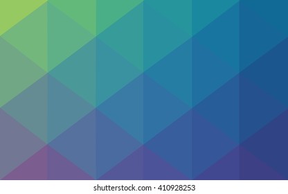 Multicolor polygonal illustration, which consist of triangles. Geometric background in Origami style with gradient. Triangular design for your business. Rainbow, spectrum image.
