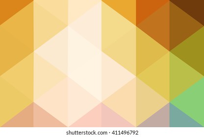 Multicolor polygonal illustration, which consist of triangles. Geometric background in Origami style with gradient. Triangular design for your business. Rainbow, spectrum image.