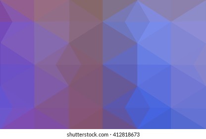 Multicolor polygonal illustration, which consist of triangles. Geometric background in Origami style with gradient. Triangular design for your business. Rainbow, spectrum image.