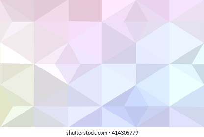 Multicolor polygonal illustration, which consist of triangles. Geometric background in Origami style with gradient. Triangular design for your business. Rainbow, spectrum image.