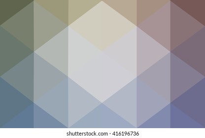 Multicolor polygonal illustration, which consist of triangles. Geometric background in Origami style with gradient. Triangular design for your business. Rainbow, spectrum image.