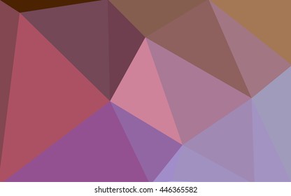 Multicolor polygonal illustration, which consist of triangles. Geometric background in Origami style with gradient. Triangular design for your business. Rainbow, spectrum image.
