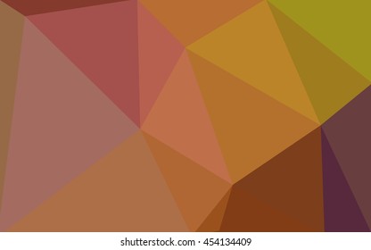 Multicolor polygonal illustration, which consist of triangles. Geometric background in Origami style with gradient. Triangular design for your business. Rainbow, spectrum image.