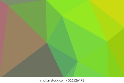 Multicolor polygonal illustration, which consist of triangles. Geometric background in Origami style with gradient. Triangular design for your business. Rainbow, spectrum image.