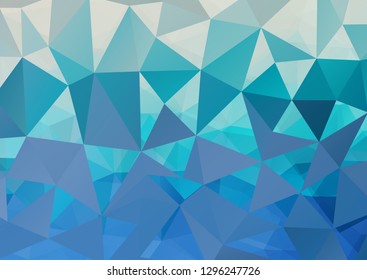 Multicolor polygonal illustration, which consists of triangles. Abstract geometric design for your business. - Vector graphics