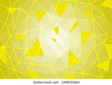 Multicolor polygonal illustration, which consists of triangles. Abstract geometric design for your business. - Vector graphics