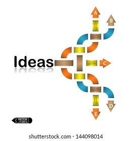 Multicolor presentation template,modern infographics banner.,Vector illustration.