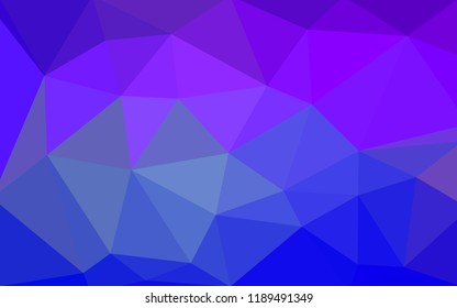 multicolor purple, pink geometric rumpled triangular low poly origami style gradient illustration graphic background. Vector polygonal design for your business.