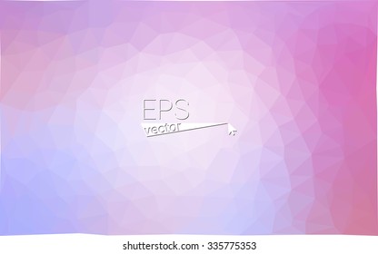 multicolor purple, pink geometric rumpled triangular low poly style gradient illustration graphic background. Vector polygonal design for your business.