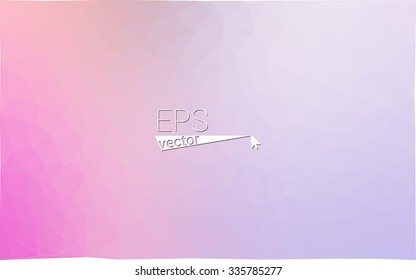 multicolor purple, pink geometric rumpled triangular low poly style gradient illustration graphic background. Vector polygonal design for your business.