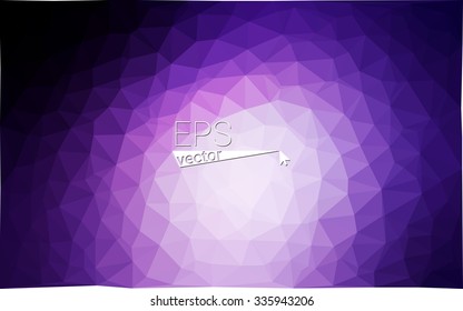 multicolor purple, pink geometric rumpled triangular low poly style gradient illustration graphic background. Vector polygonal design for your business.