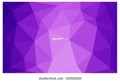 multicolor purple, pink geometric rumpled triangular low poly origami style gradient illustration graphic background. Vector polygonal design for your business.
