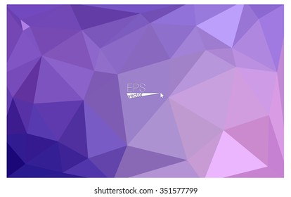 multicolor purple, pink geometric rumpled triangular low poly origami style gradient illustration graphic background. Vector polygonal design for your business.